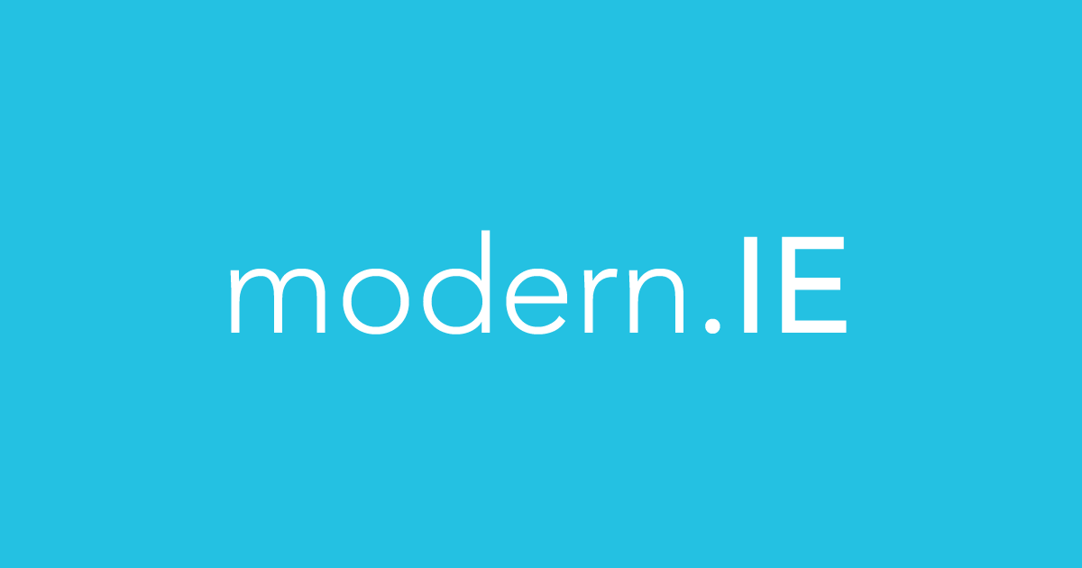 modern.IE